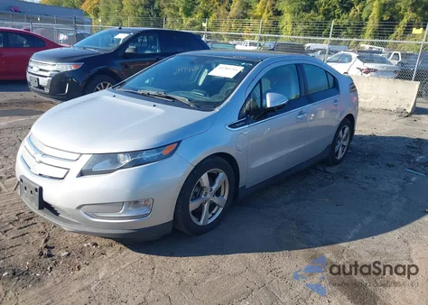 2011 Chevrolet Volt из США, поврежденный, VIN 1G1RC6E42BU103230